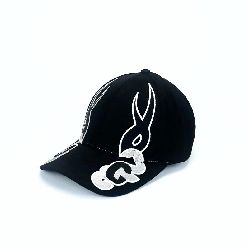 All Black Snapback Baseball Hat All Black Snapback Baseball Hat