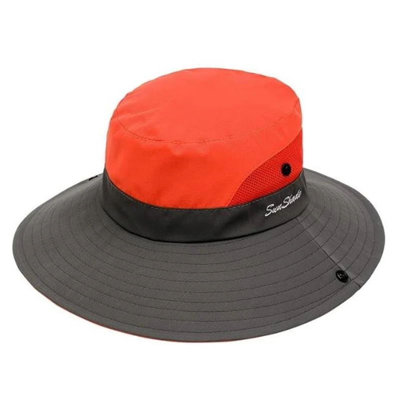 Ponytail Sun Hat With Uv Protection Ponytail Sun Hat With Uv Protection