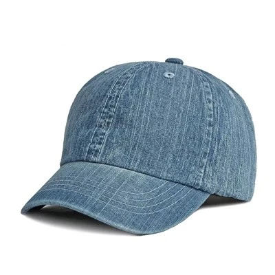 Plain Denim Baseball Cap Plain Denim Baseball Cap